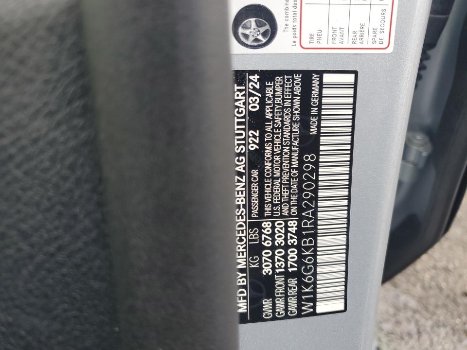 2024 Mercedes-Benz S-Class S 580e AWD