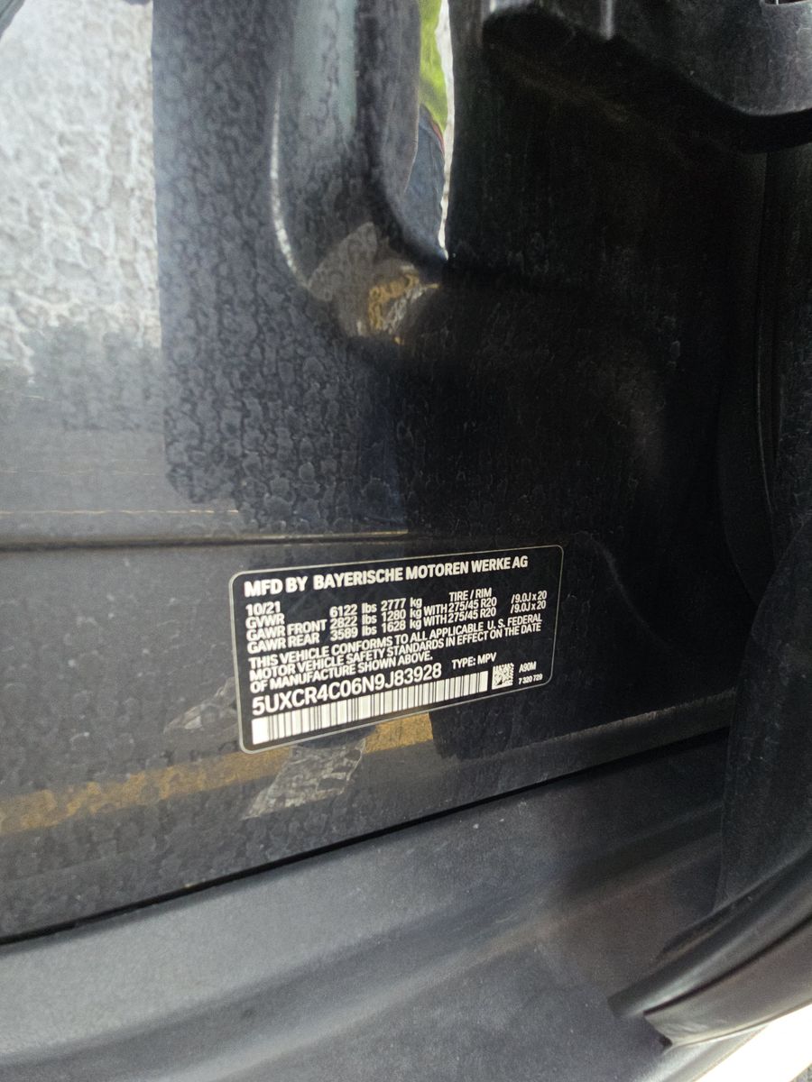 2022 BMW X5 sDrive40i RWD