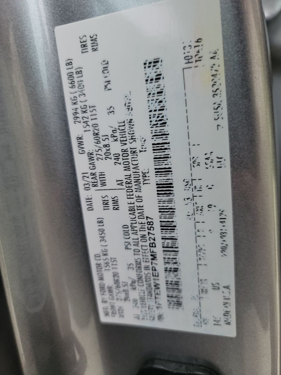 2021 Ford F-150 XLT AWD