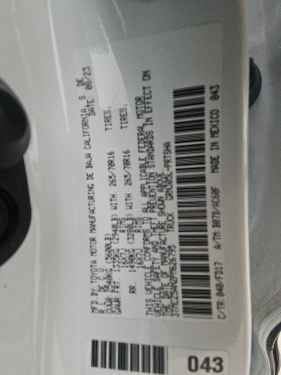 2023 Toyota Tacoma TRD Off-Road AWD