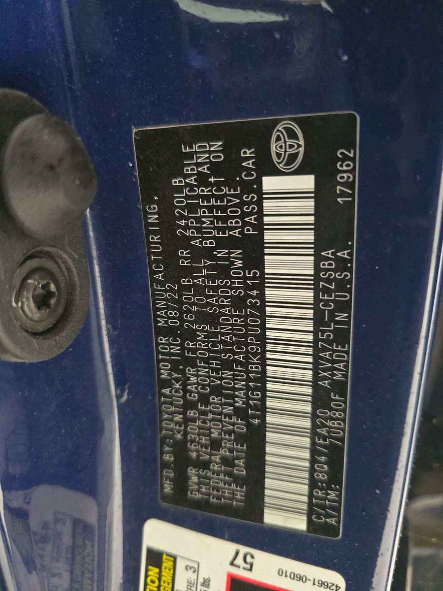 2023 Toyota Camry SE AWD