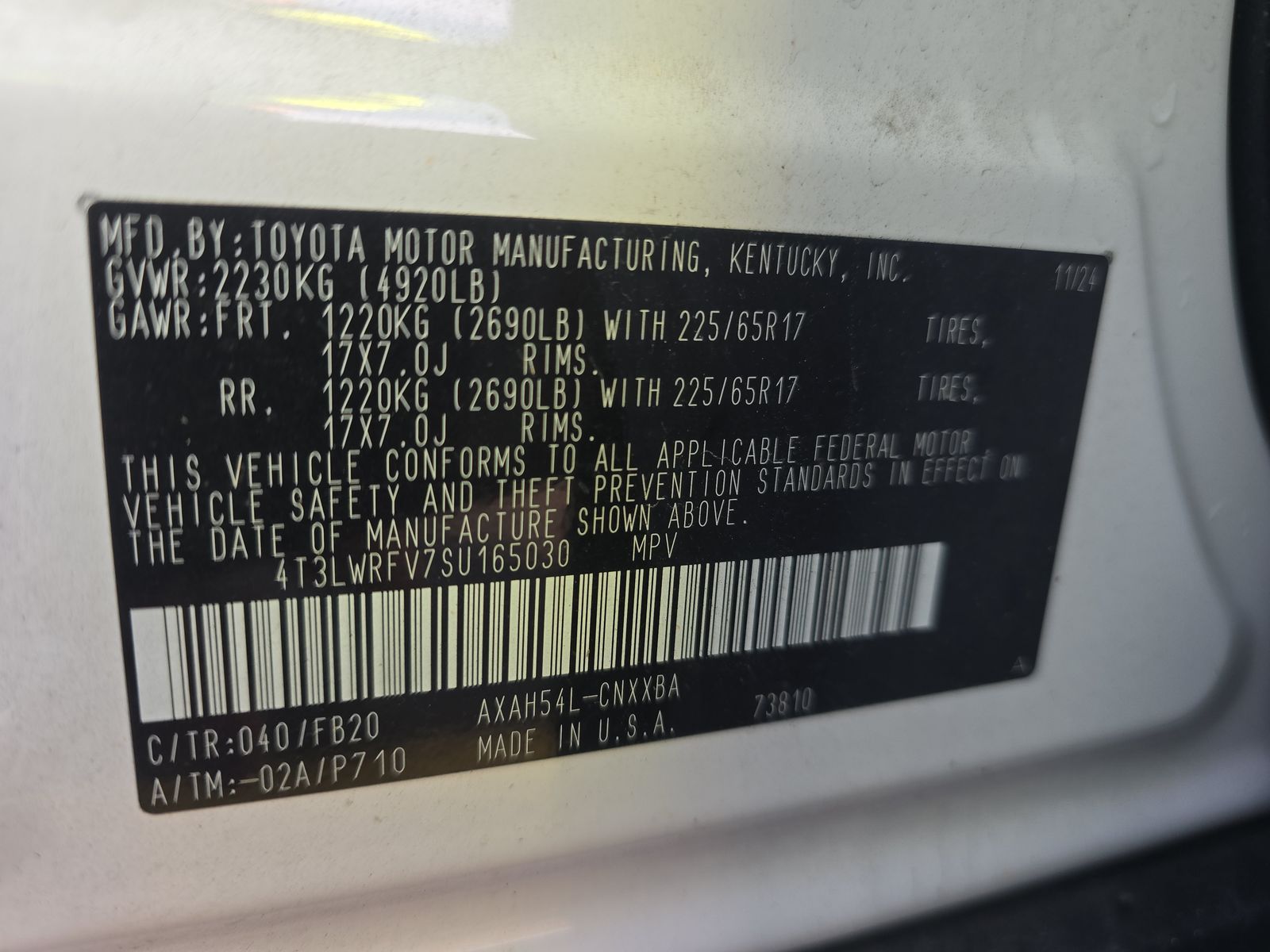 2025 Toyota RAV4 Hybrid LE AWD