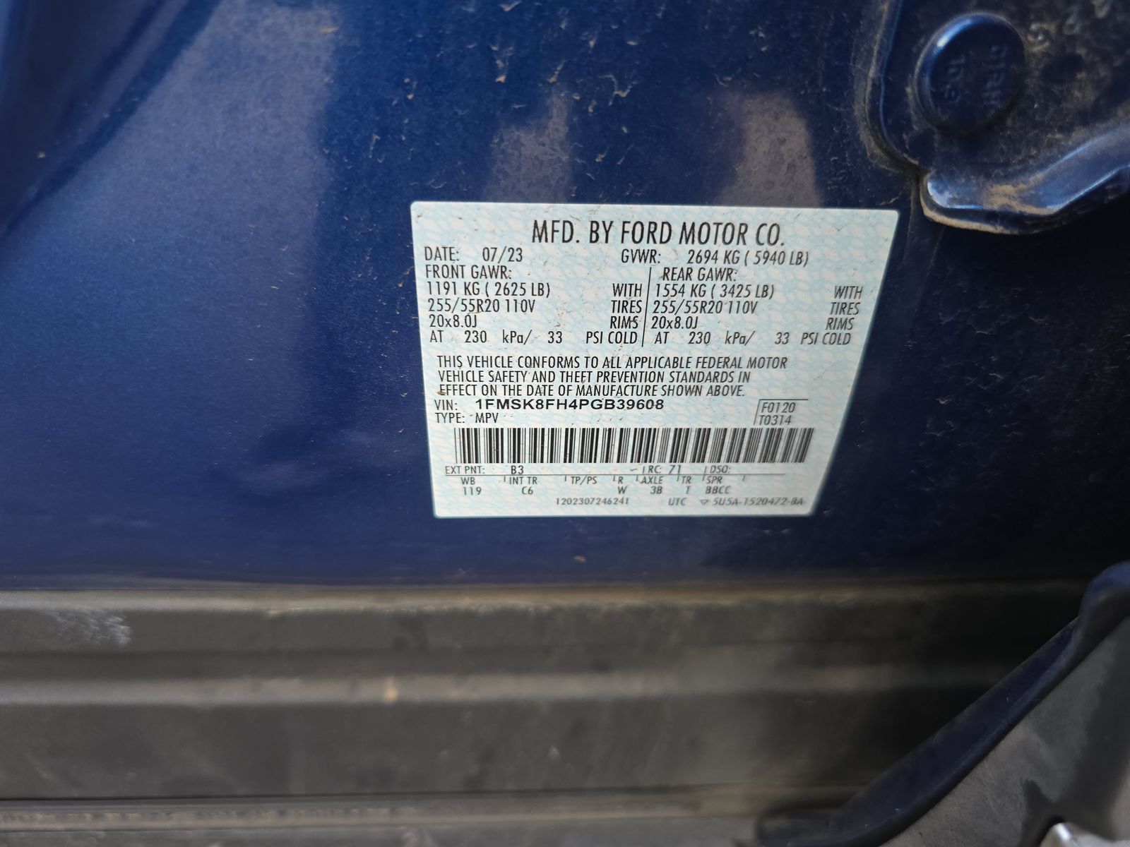 2023 Ford Explorer Limited AWD