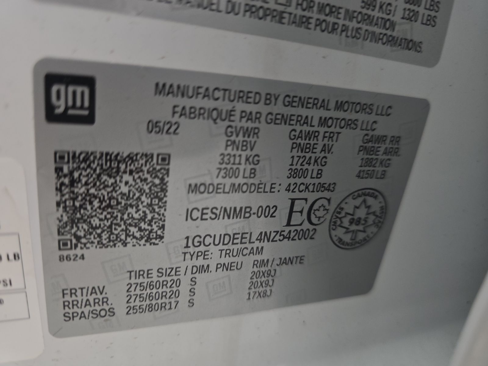 2022 Chevrolet Silverado 1500 RST AWD