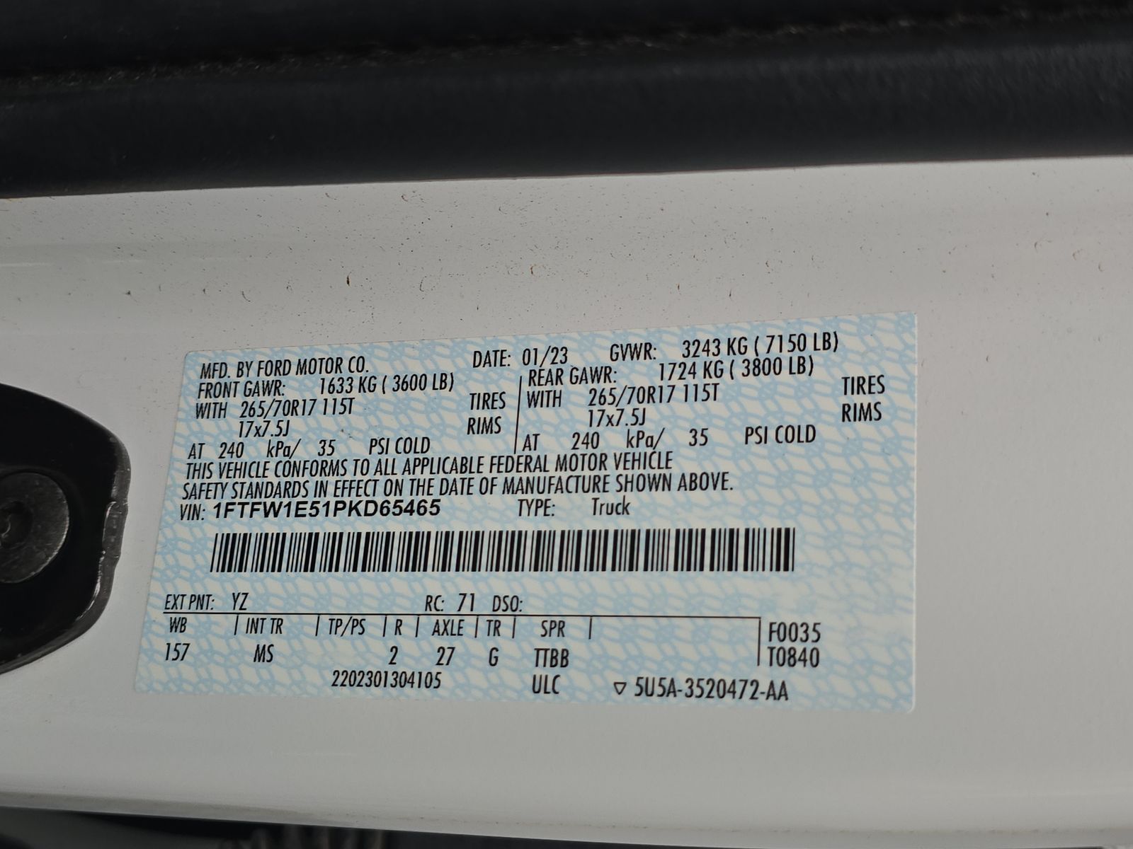 2023 Ford F-150 XLT AWD