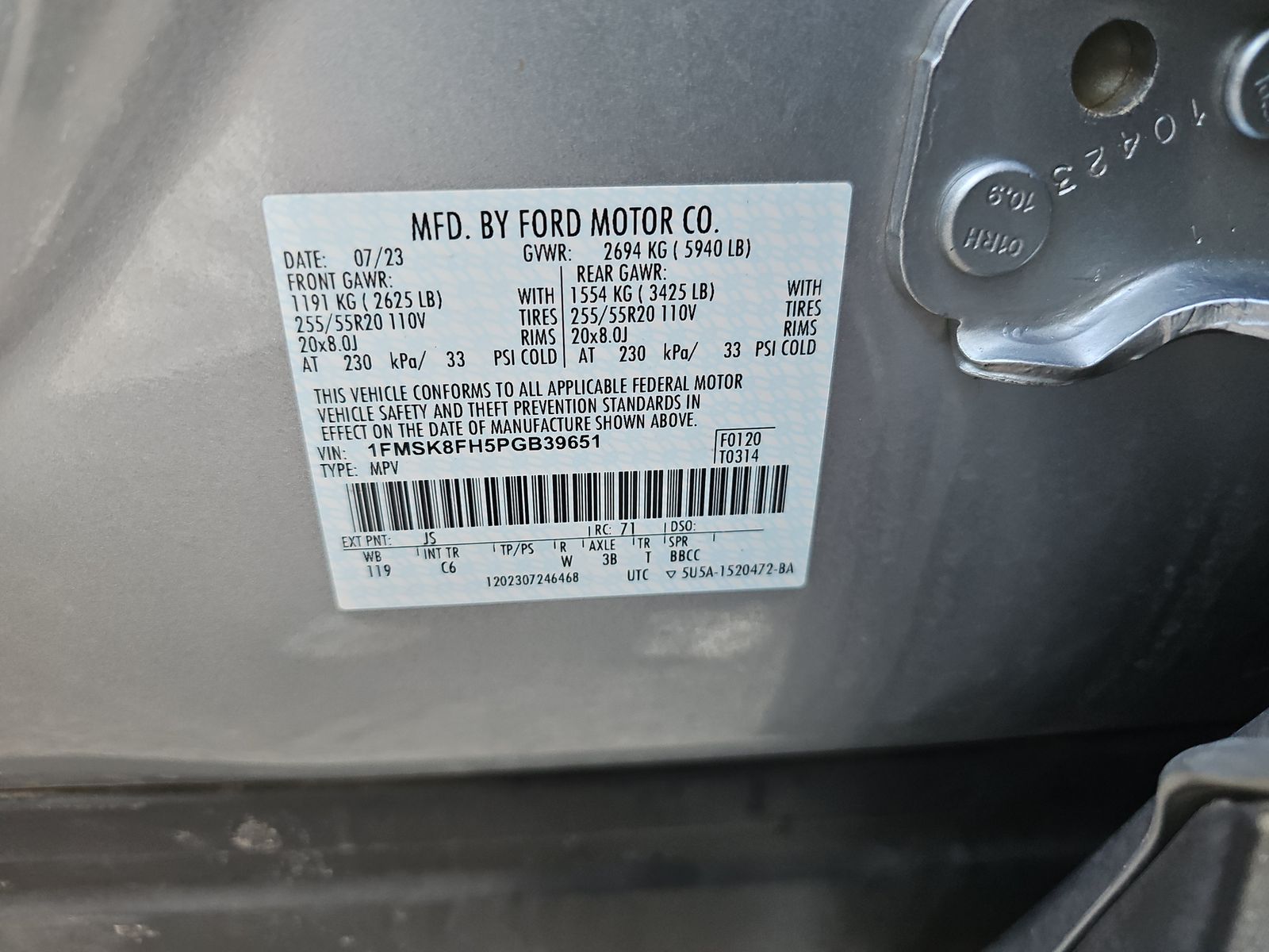 2023 Ford Explorer Limited AWD