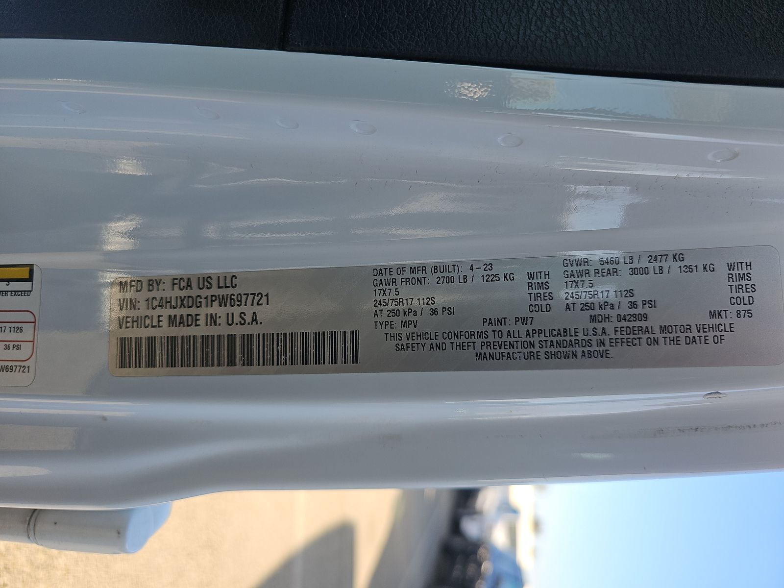 2023 Jeep Wrangler Sport AWD