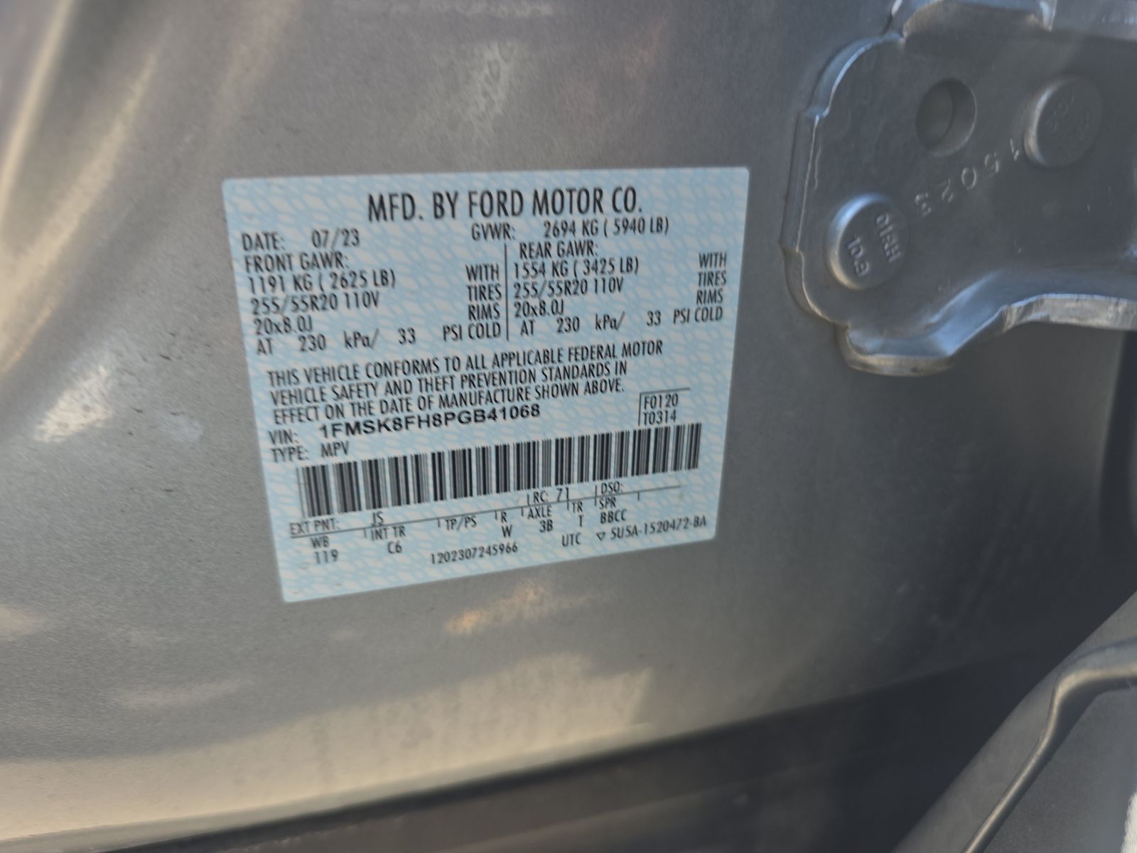 2023 Ford Explorer Limited AWD