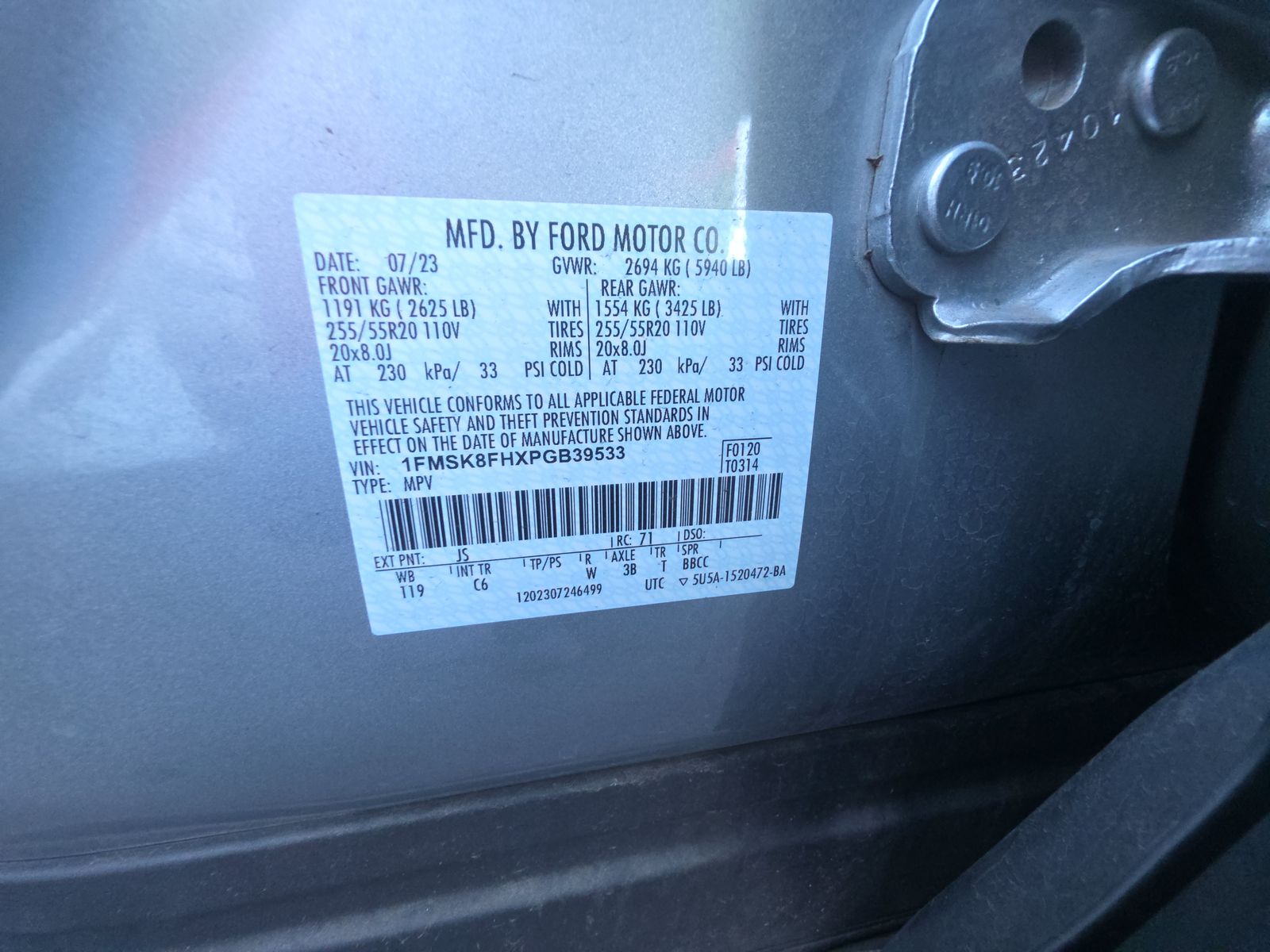 2023 Ford Explorer Limited AWD