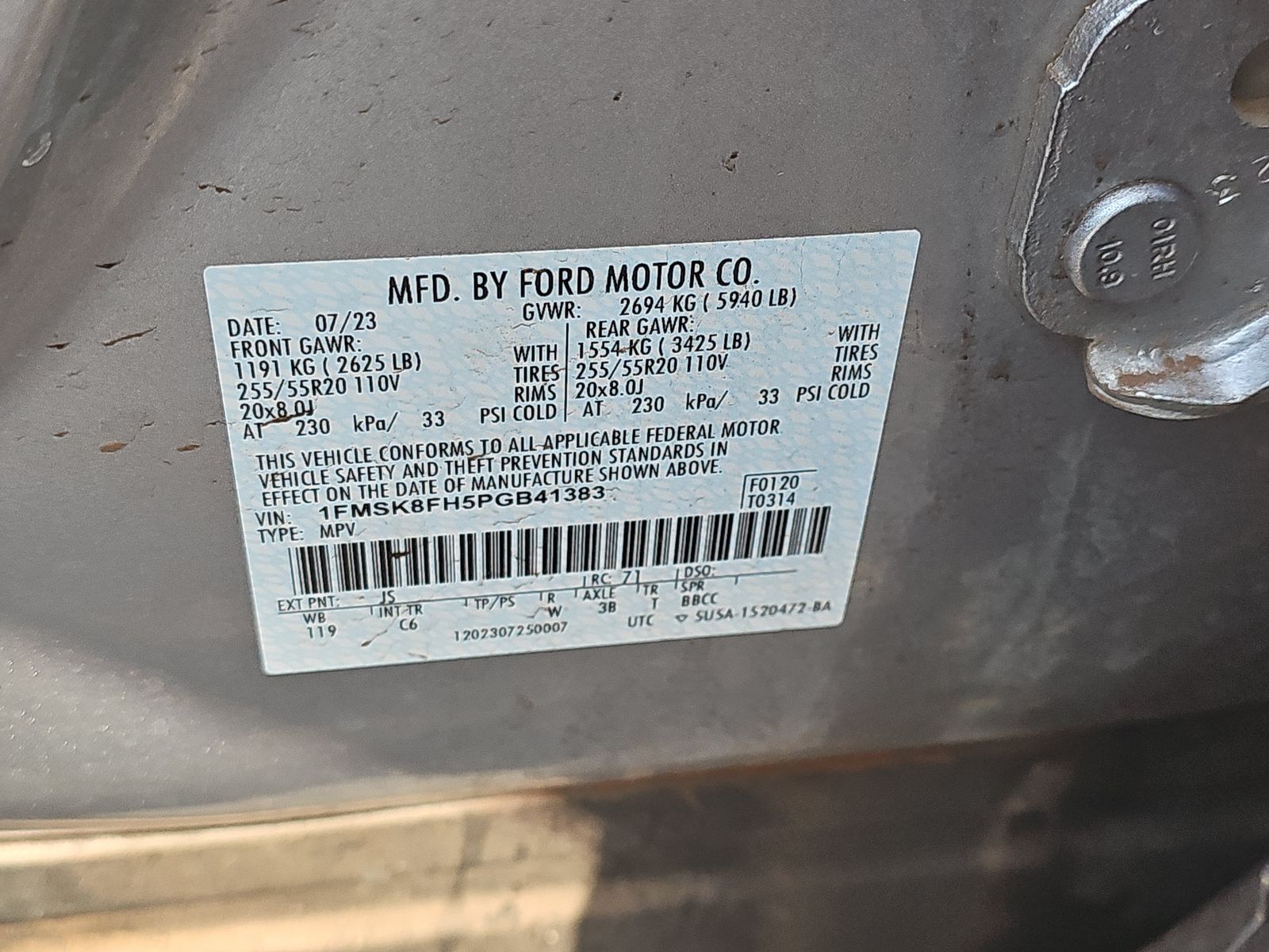 2023 Ford Explorer Limited AWD