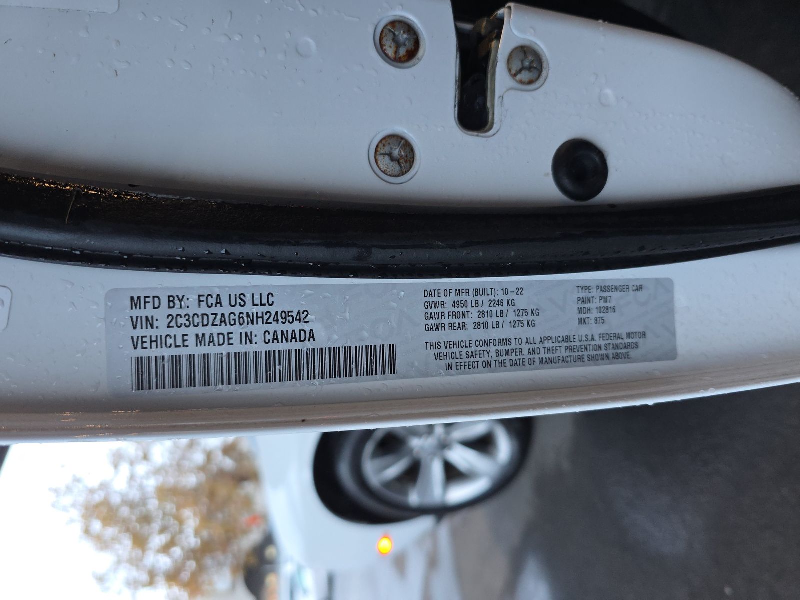 2022 Dodge Challenger SXT RWD