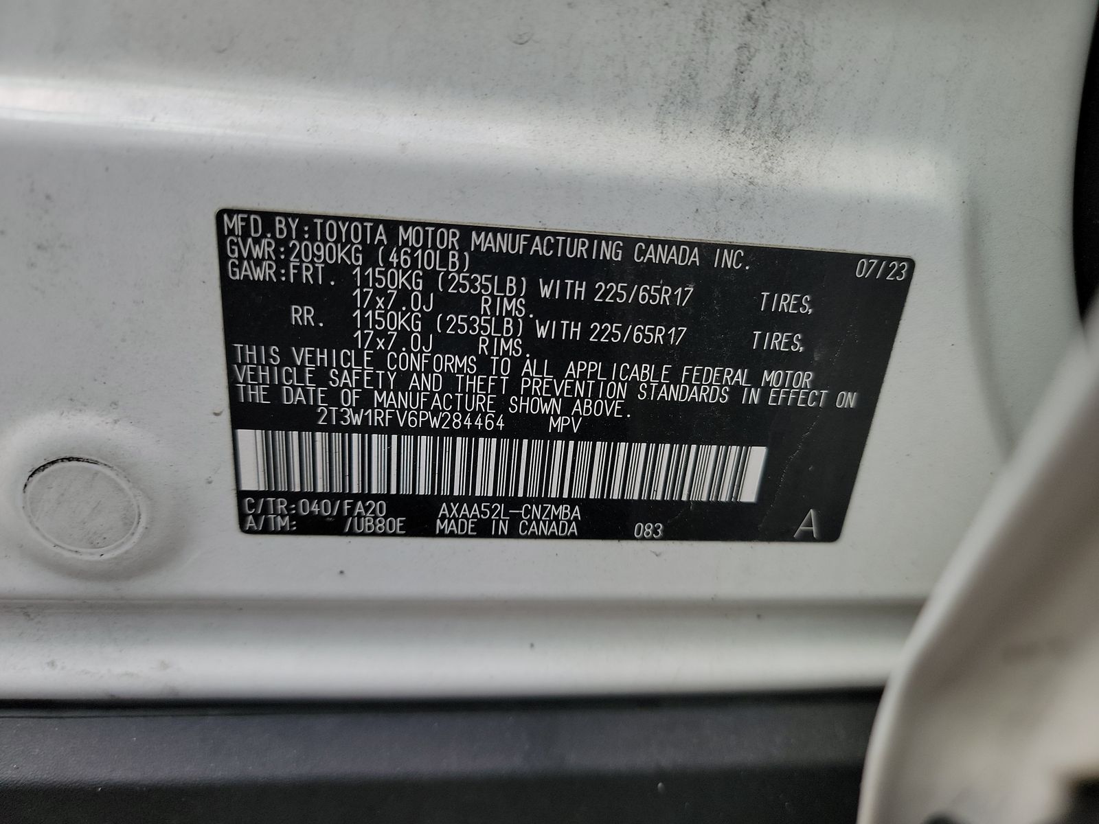 2023 Toyota RAV4 XLE FWD