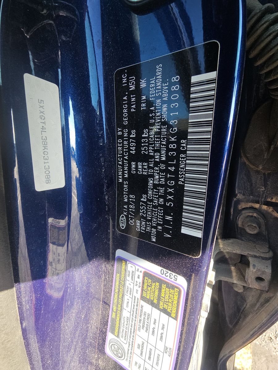 2019 Kia Optima S FWD