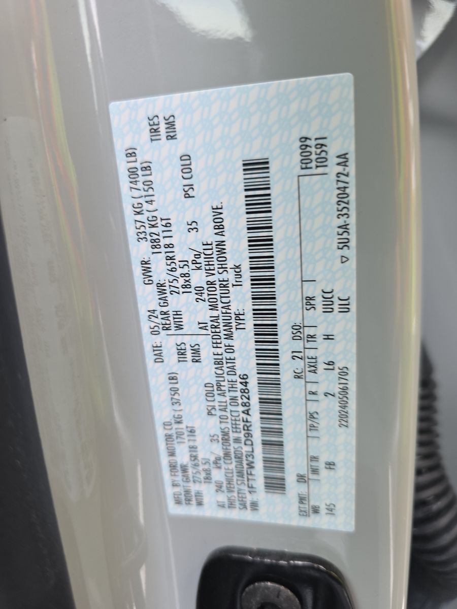 2024 Ford F-150 Hybrid XLT AWD