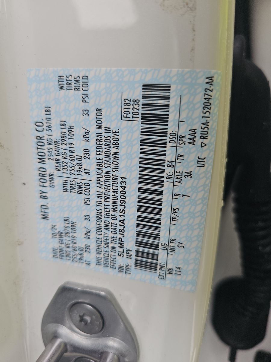 2025 Lincoln Nautilus Premiere AWD