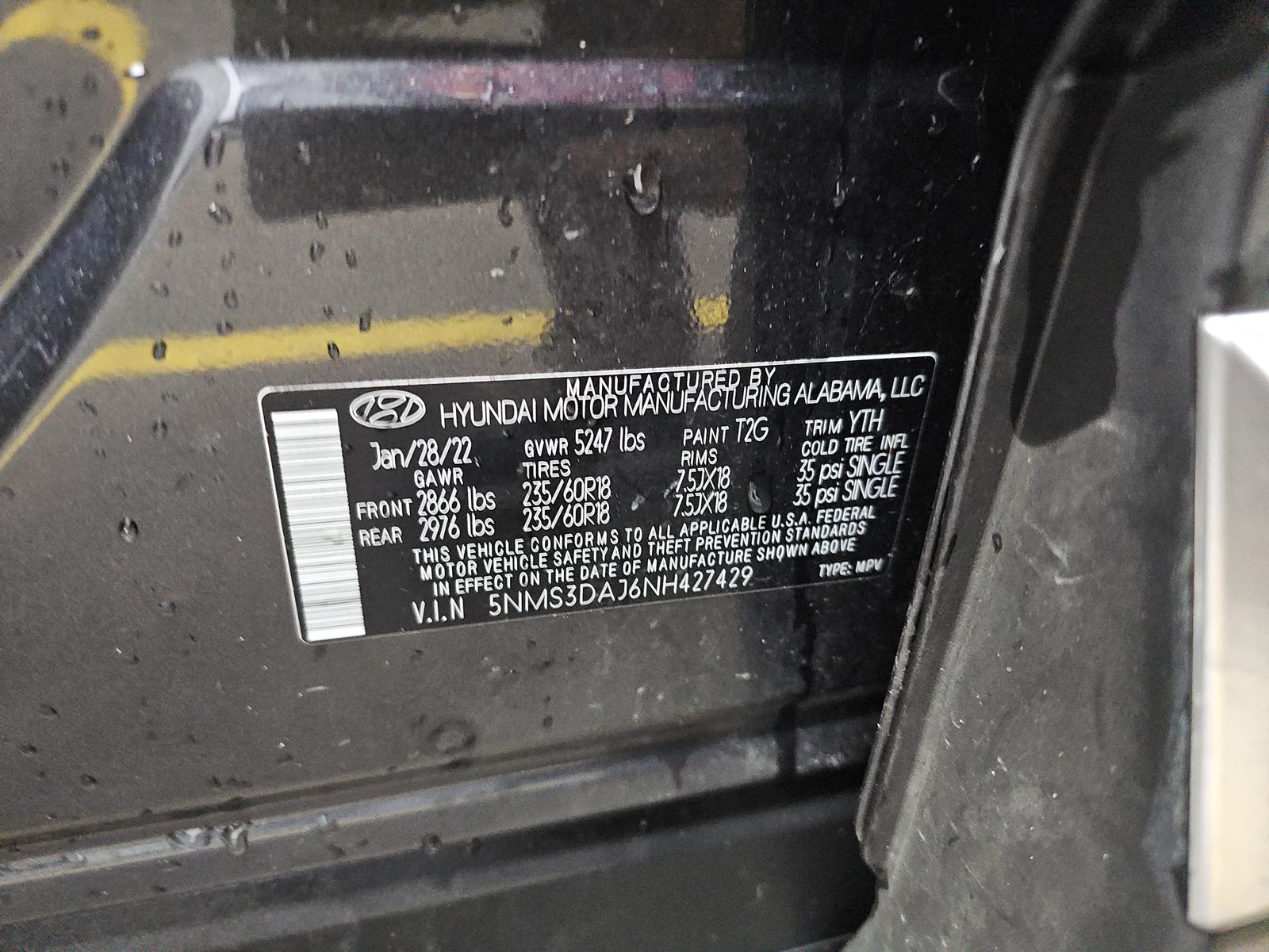 2022 Hyundai Santa Fe SEL AWD