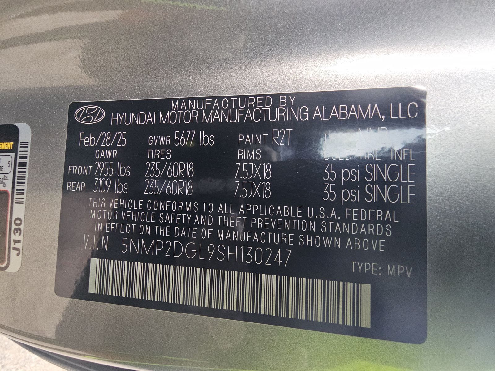 2025 Hyundai Santa Fe SEL AWD