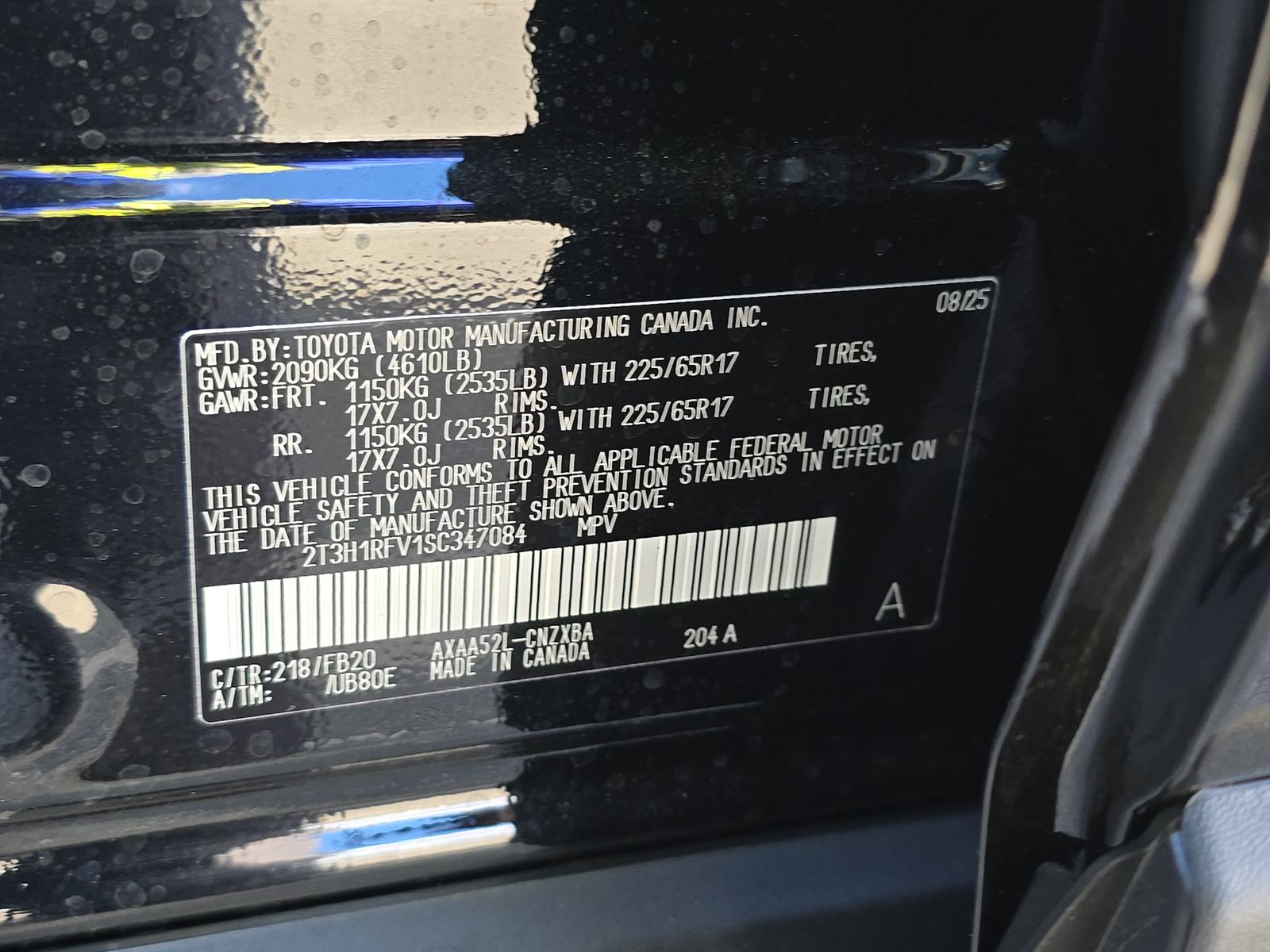 2025 Toyota RAV4 LE FWD