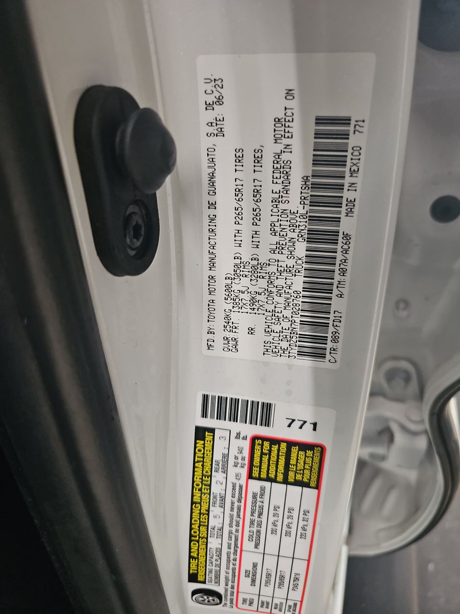 2023 Toyota Tacoma TRD Sport AWD