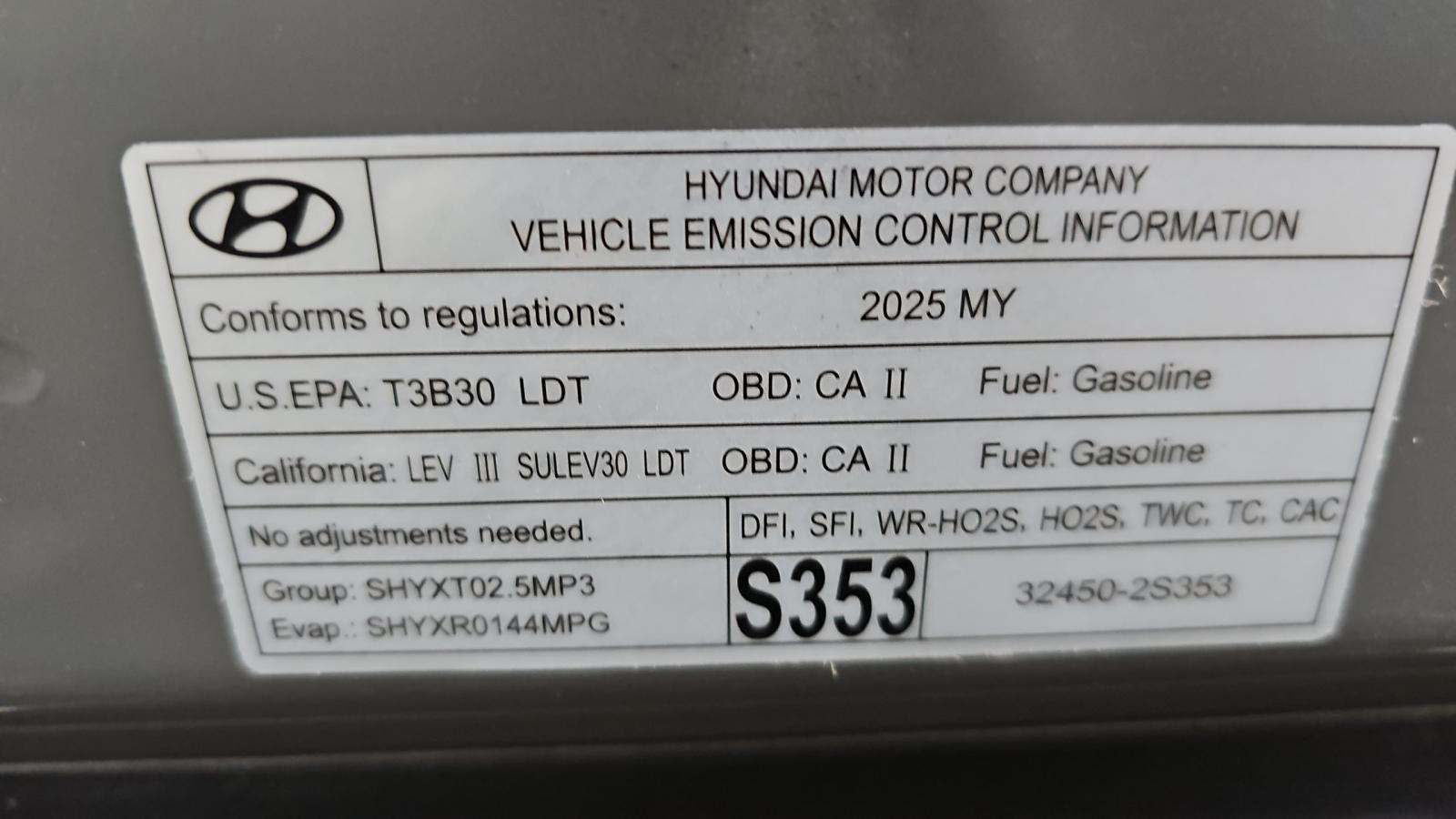 2025 Hyundai Santa Fe Calligraphy AWD