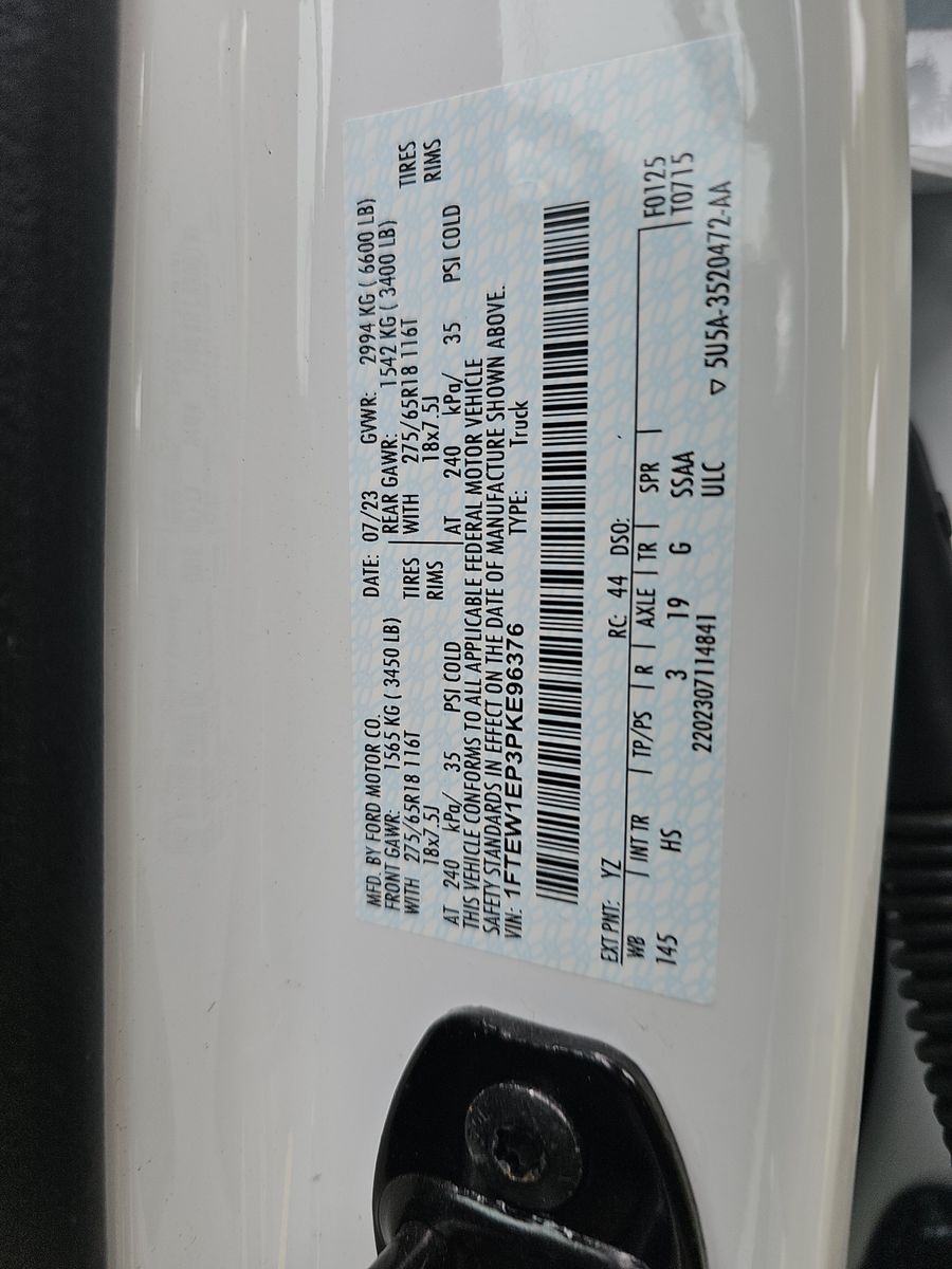 2023 Ford F-150 Lariat AWD