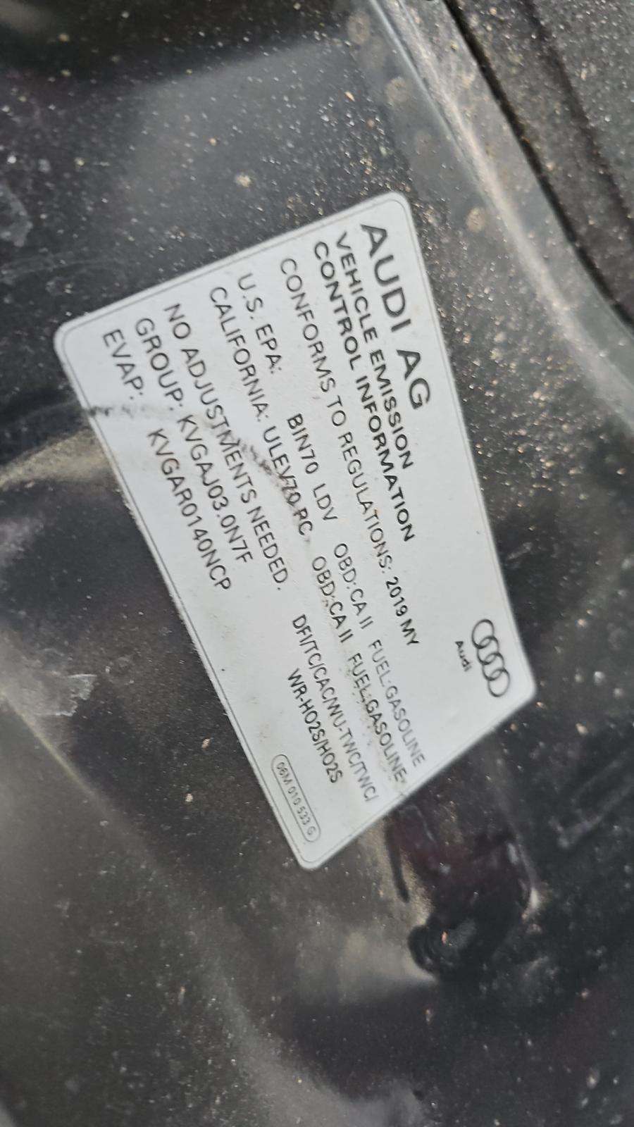 2019 Audi S5 Prestige AWD