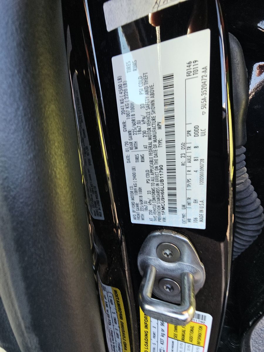 2020 Ford Escape SEL AWD