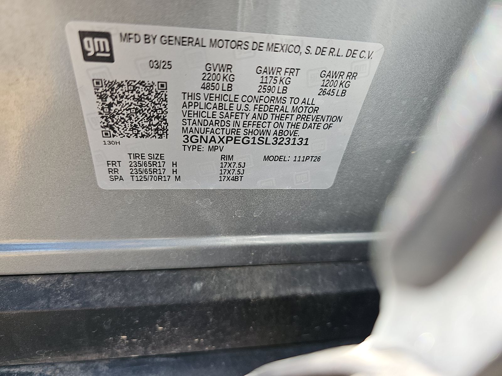 2025 Chevrolet Equinox LT AWD