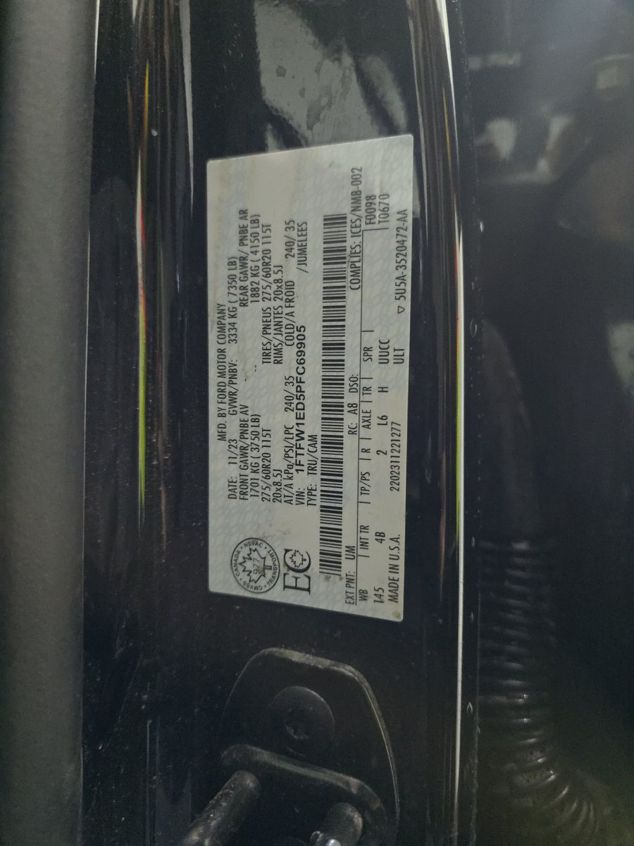 2023 Ford F-150 Hybrid XLT AWD