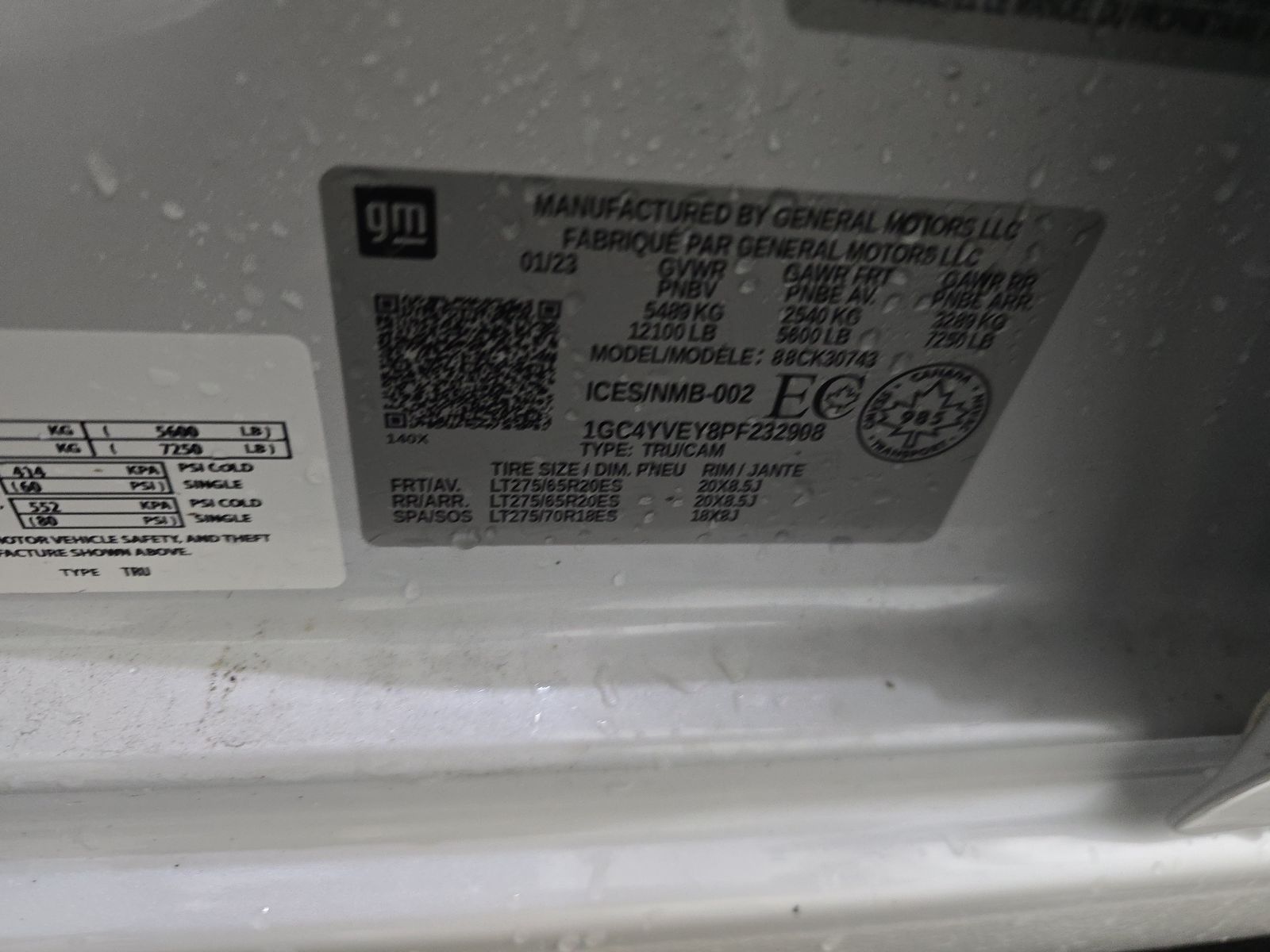 2023 Chevrolet Silverado 3500HD High Country AWD