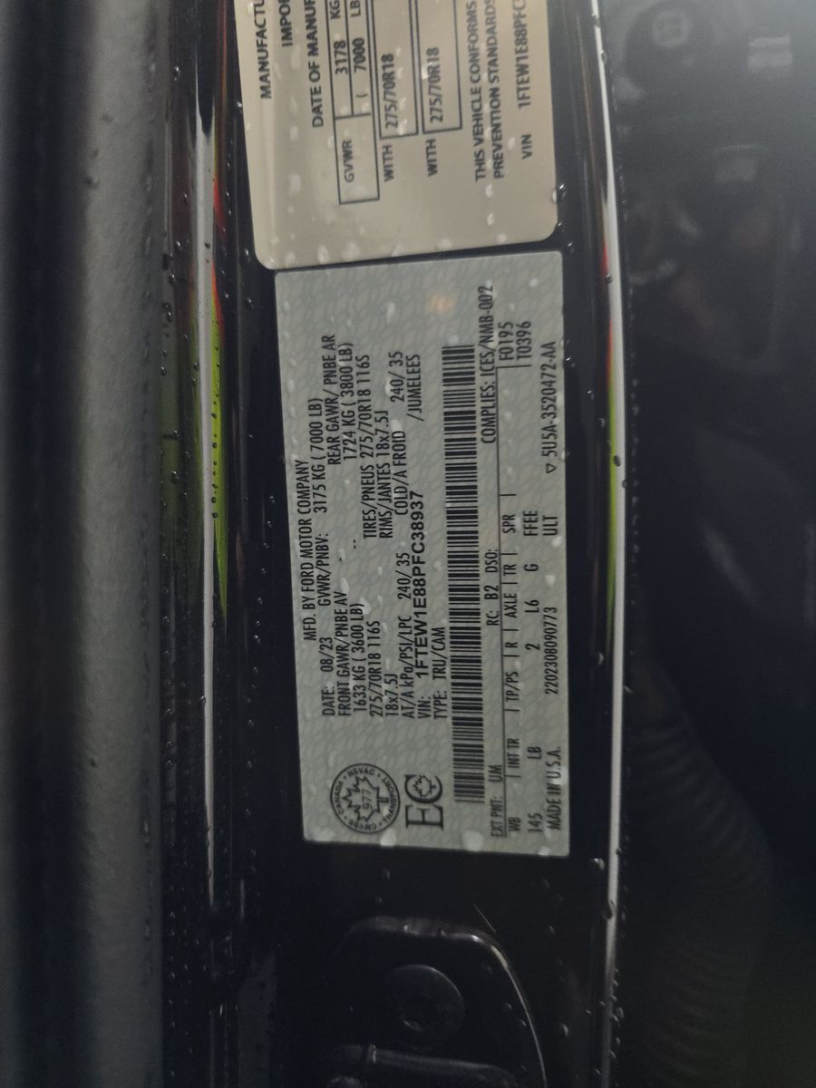 2023 Ford F-150 Tremor AWD