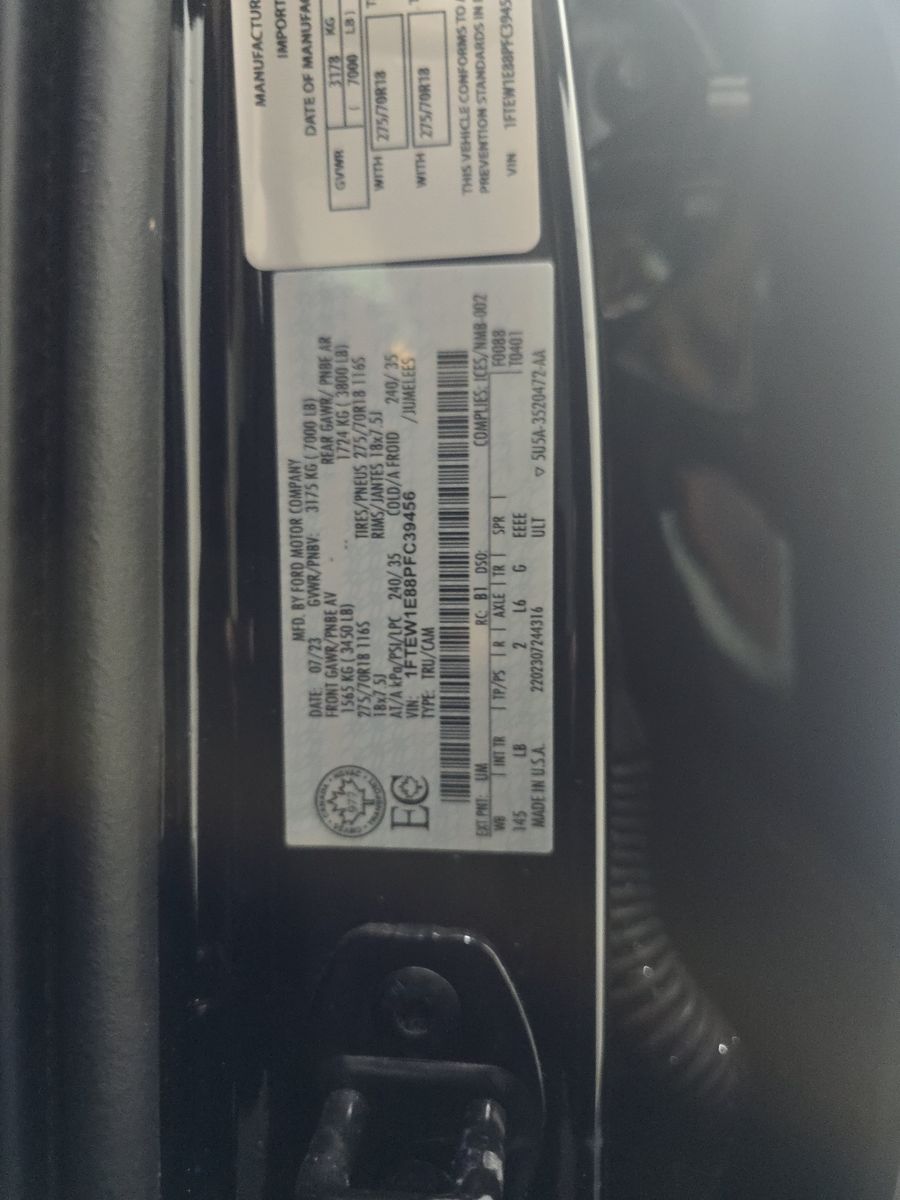 2023 Ford F-150 Tremor AWD