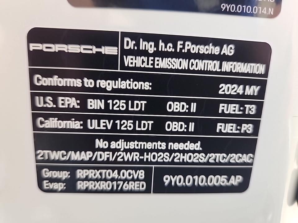 2024 Porsche Cayenne Turbo GT AWD