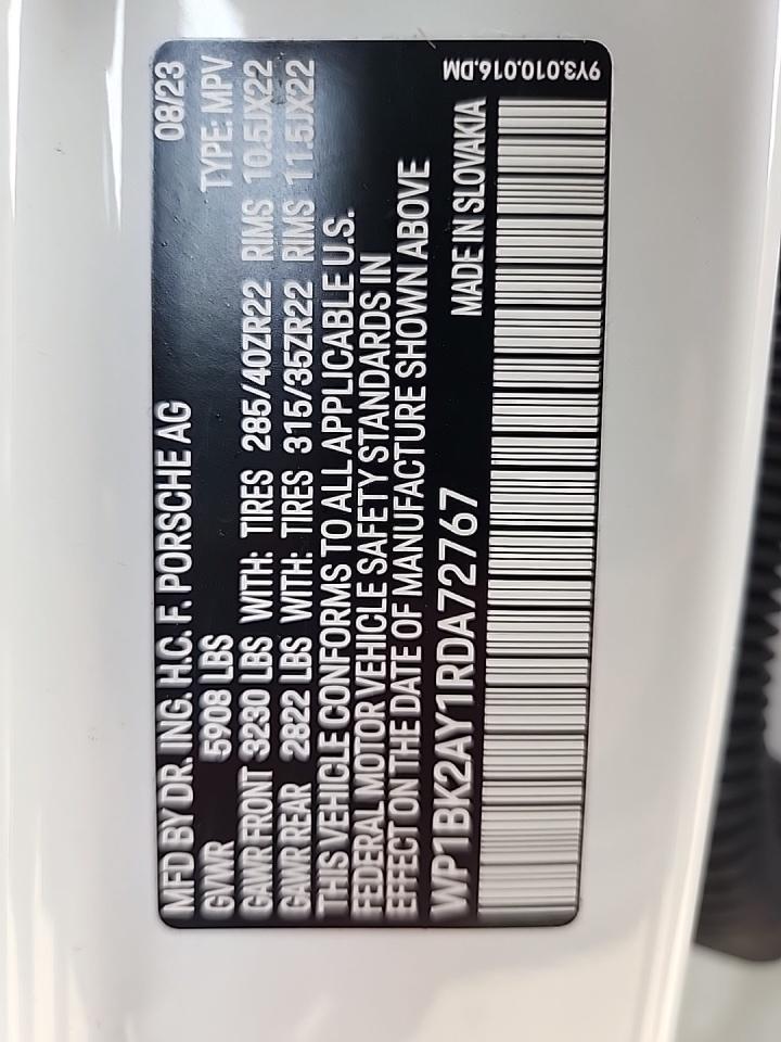 2024 Porsche Cayenne Turbo GT AWD