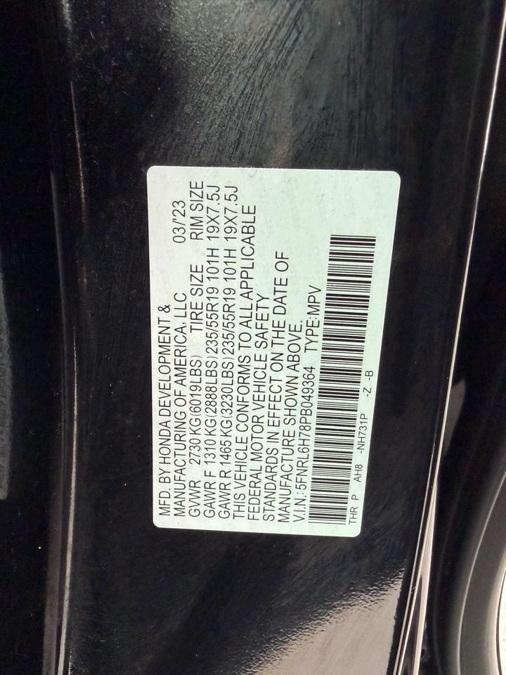 2023 Honda Odyssey Sport FWD