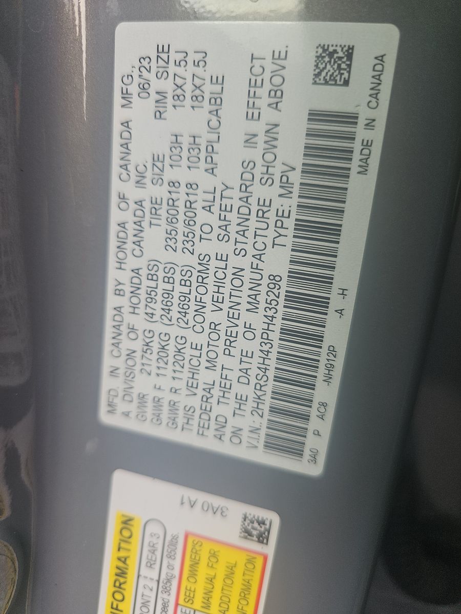 2023 Honda CR-V EX AWD