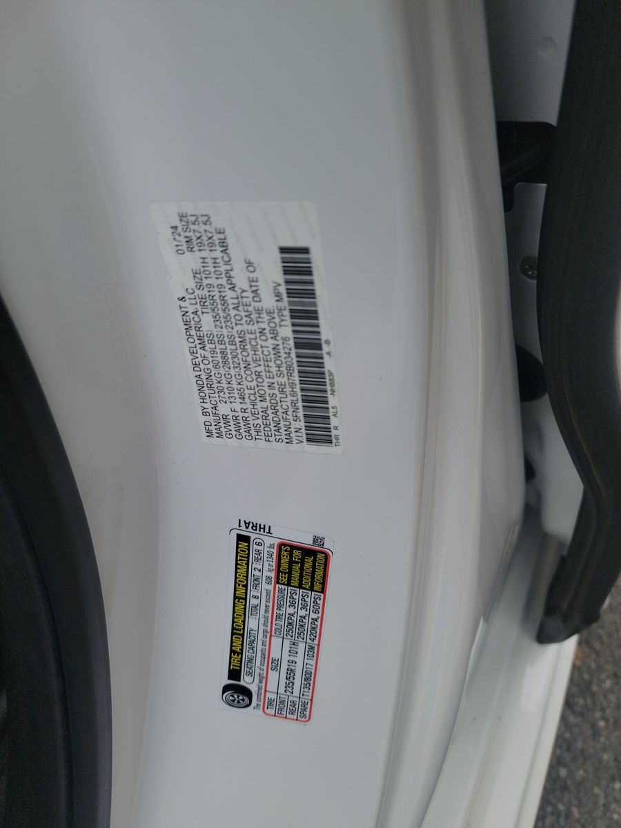 2024 Honda Odyssey Elite FWD