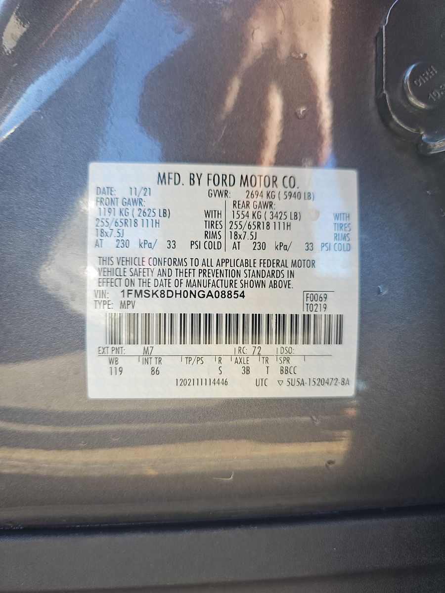 2022 Ford Explorer XLT AWD