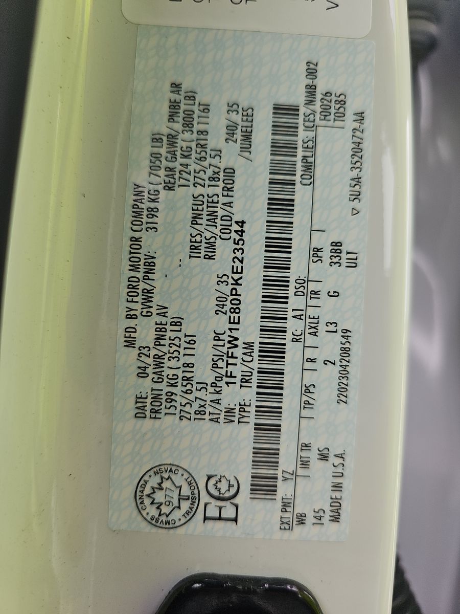 2023 Ford F-150 XLT AWD