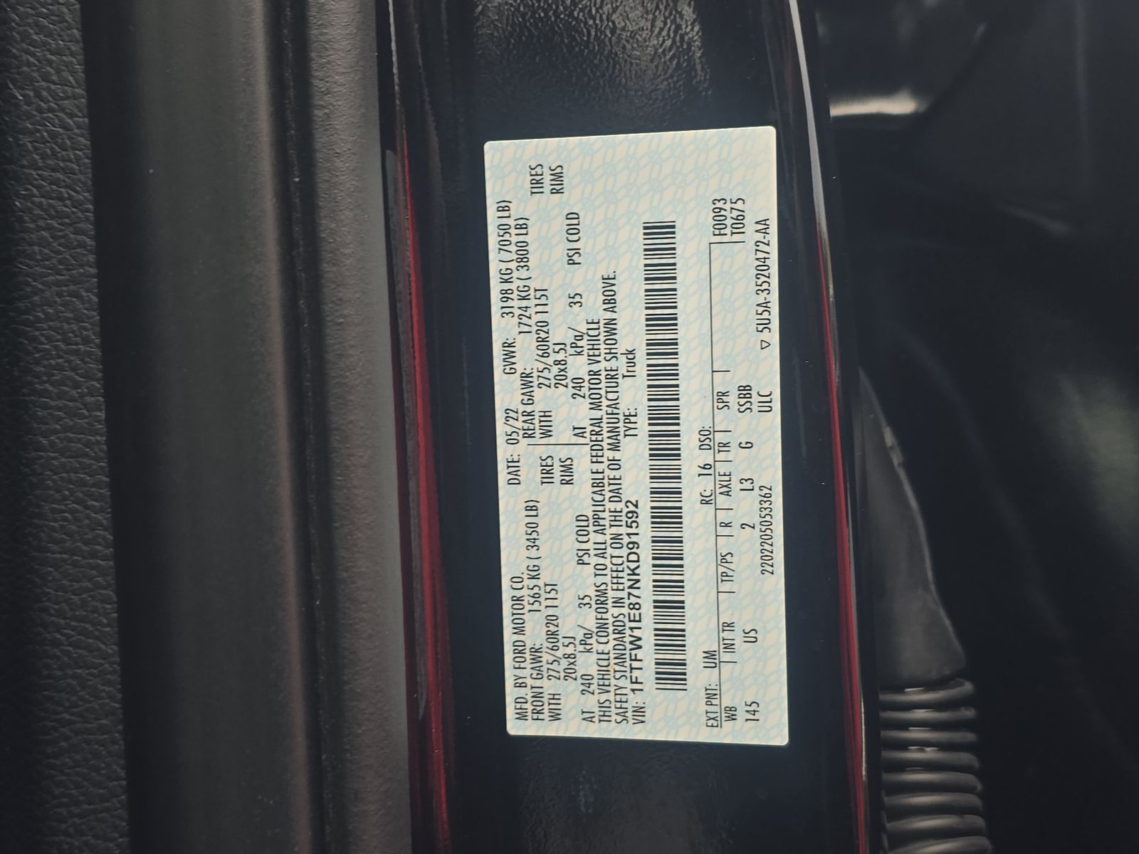 2022 Ford F-150 XLT AWD