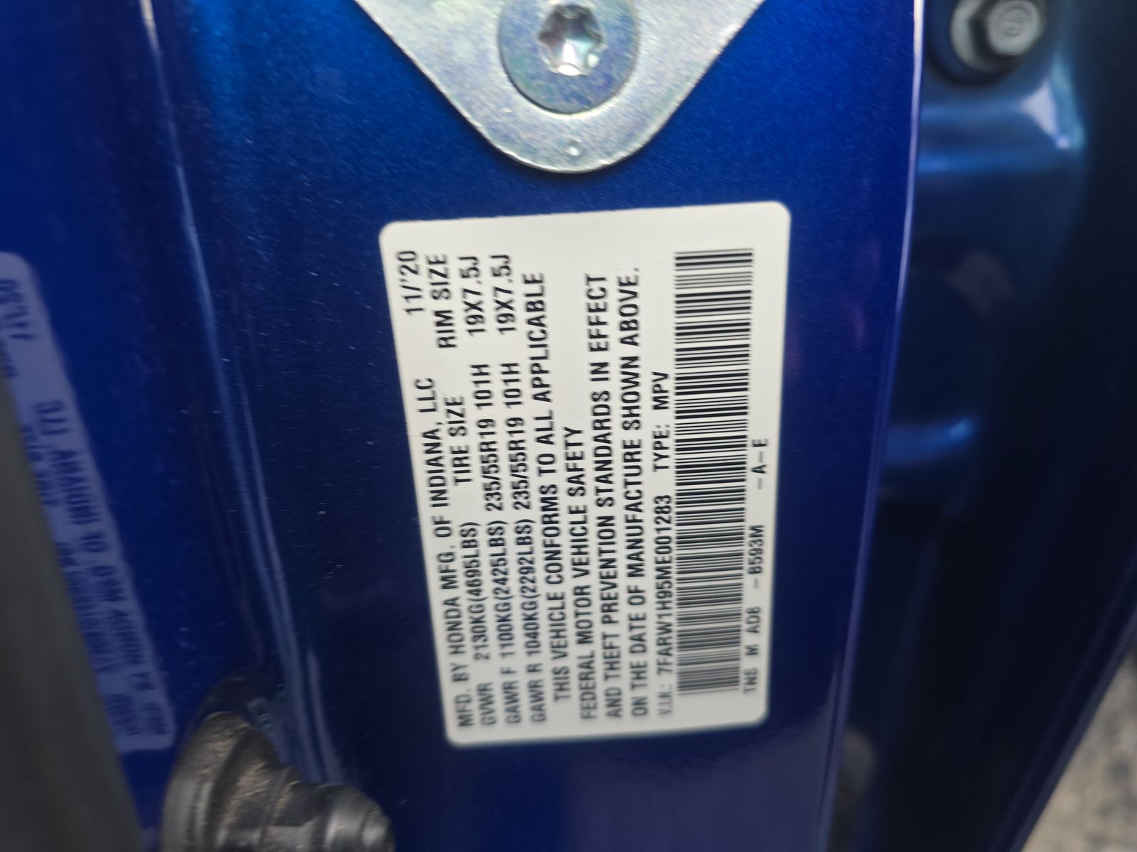 2021 Honda CR-V Touring FWD