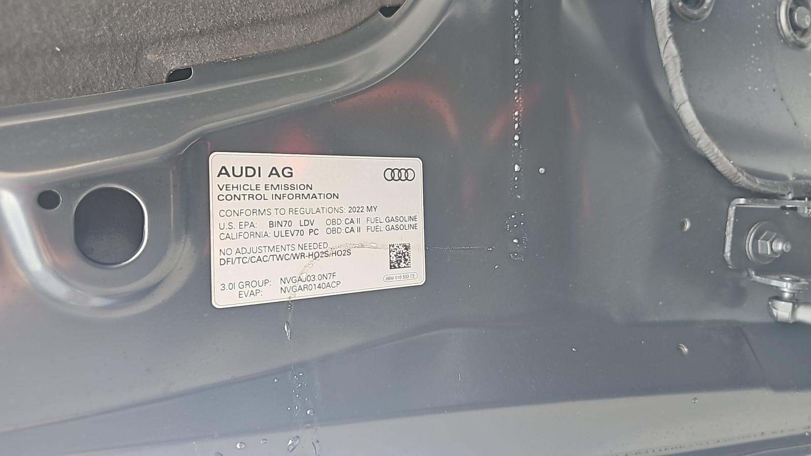 2022 Audi S5 Premium Plus AWD