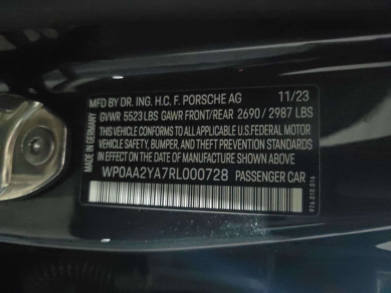 2024 Porsche Panamera Base RWD