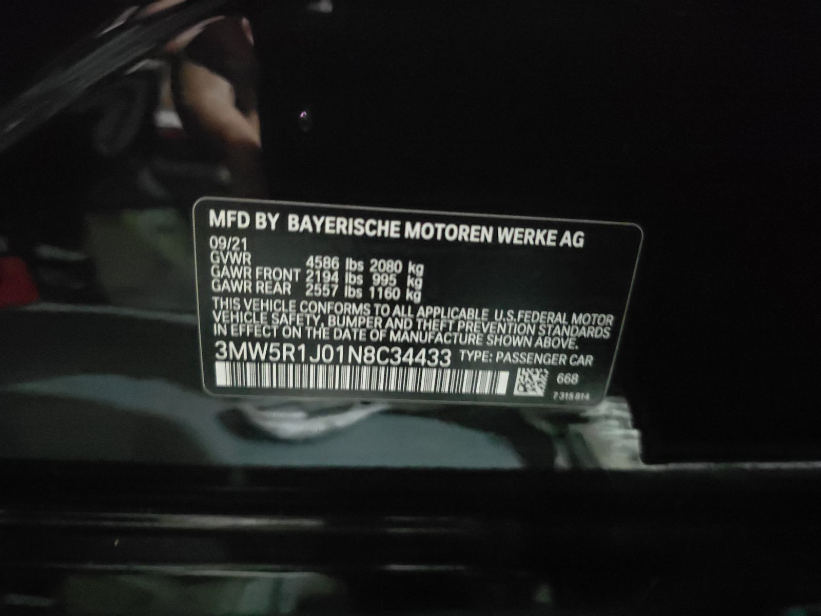 2022 BMW 3 Series 330i RWD