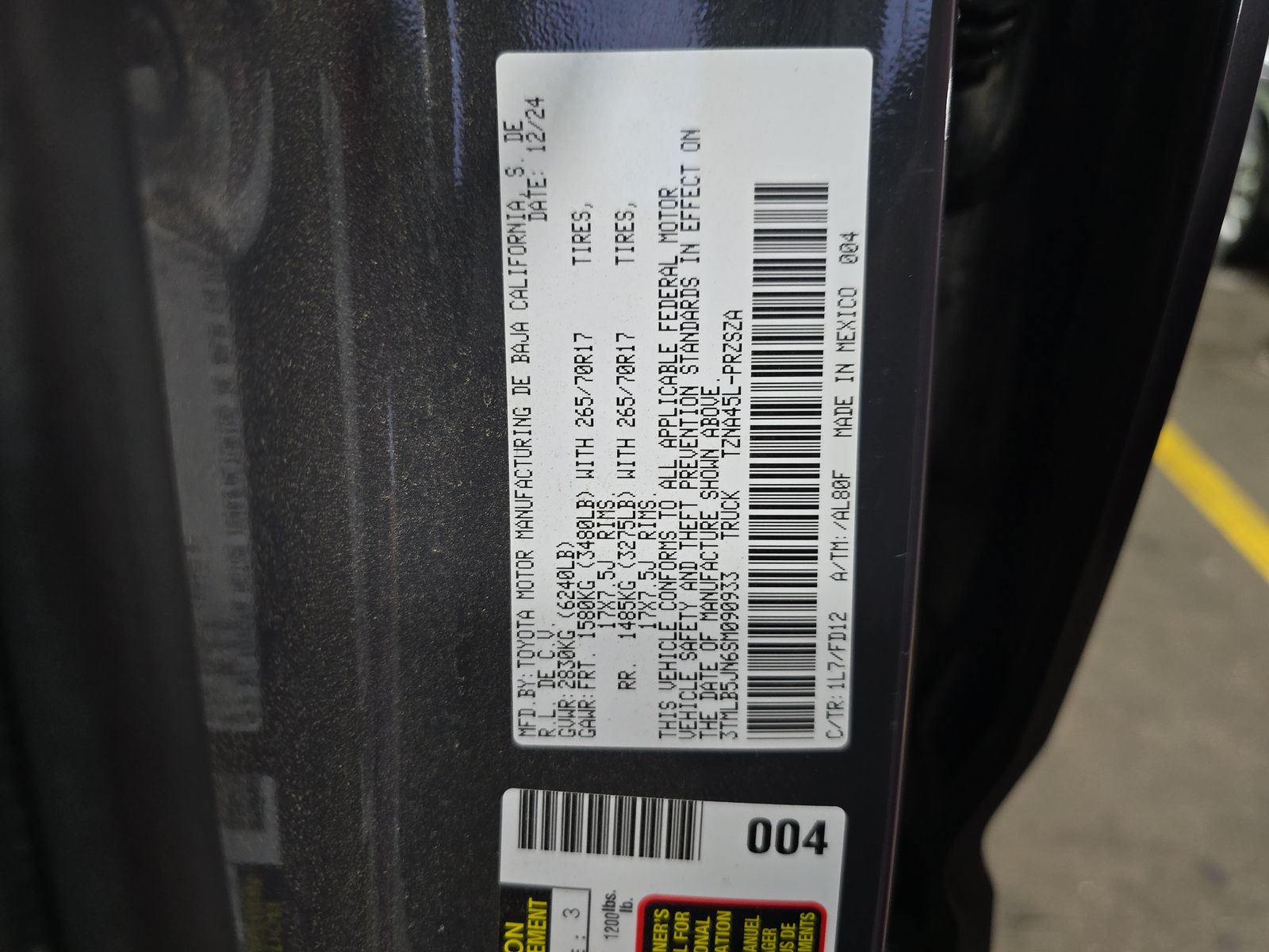 2025 Toyota Tacoma TRD Off-Road AWD