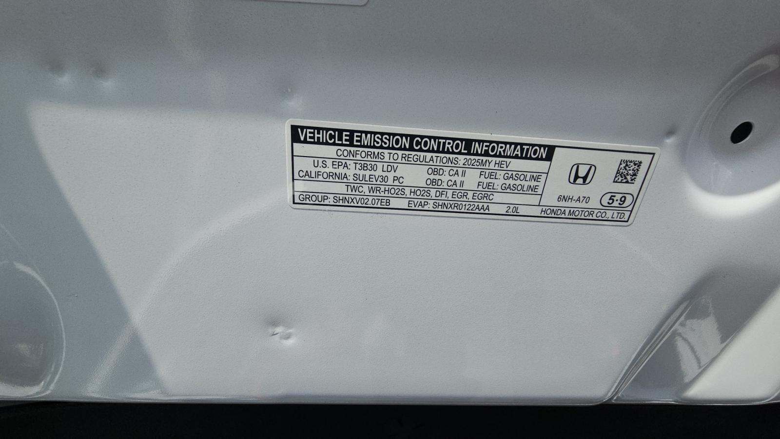 2025 Honda Accord Hybrid Sport FWD