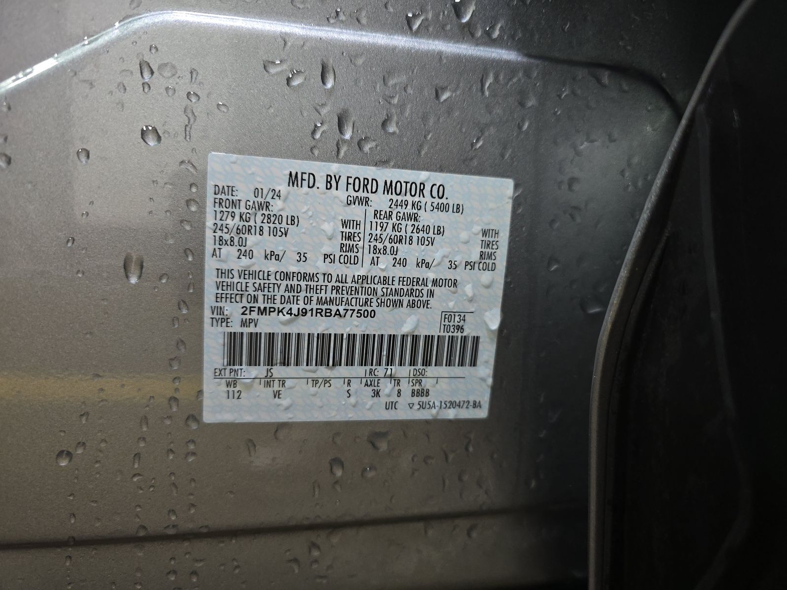 2024 Ford Edge SEL AWD