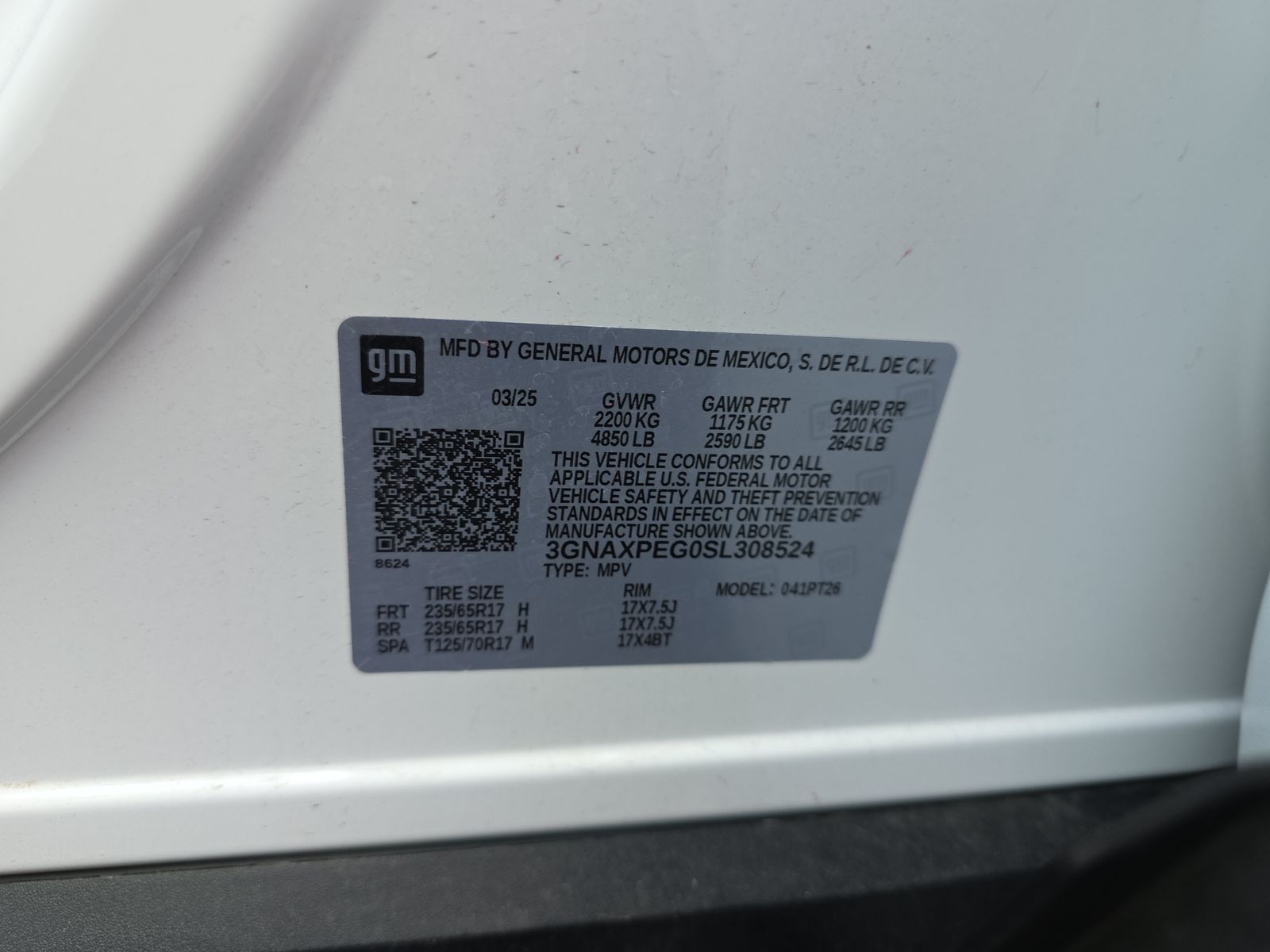 2025 Chevrolet Equinox LT AWD