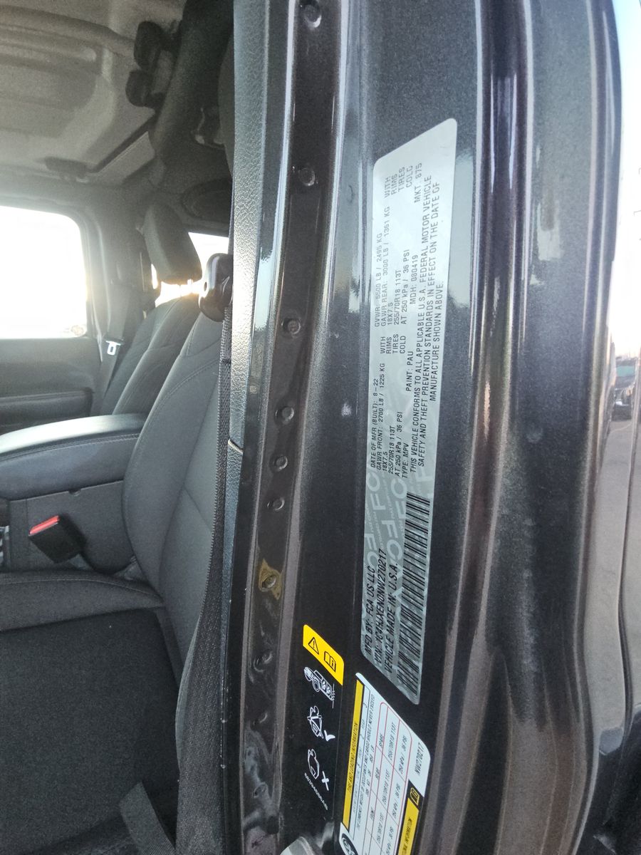 2022 Jeep Wrangler Unlimited Sahara AWD