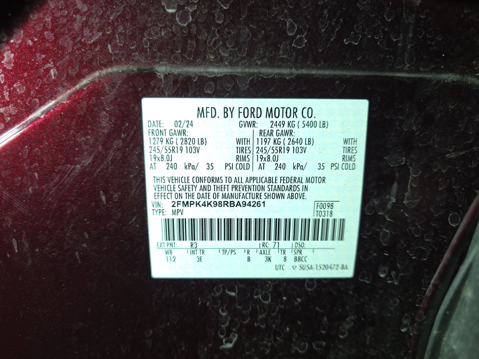 2024 Ford Edge Titanium AWD